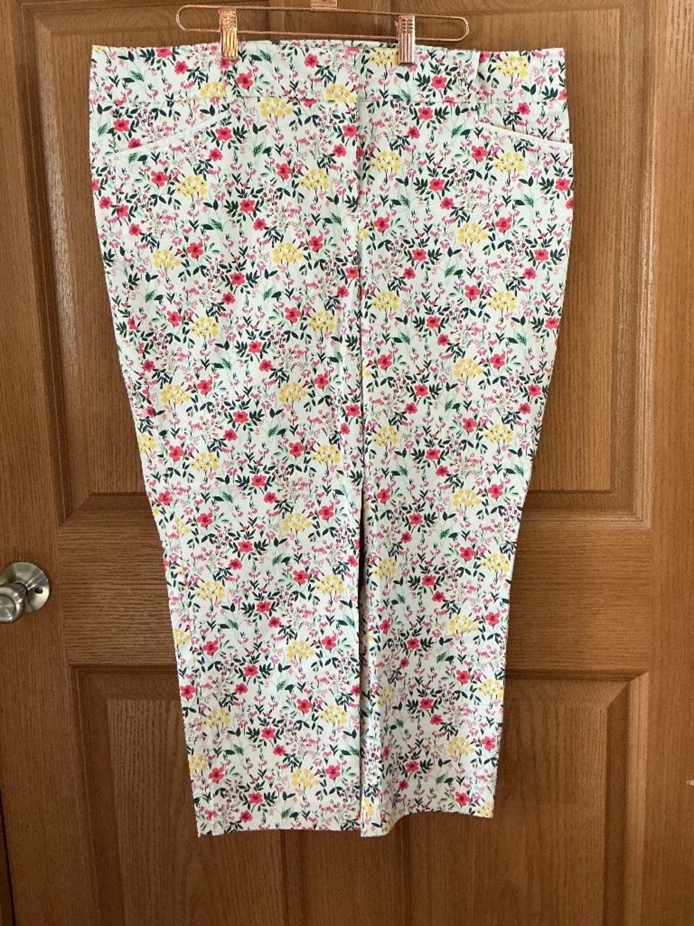 7th Avenue Printed Capris